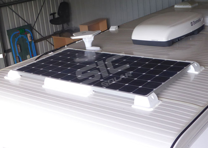 ABS solar panel mounting