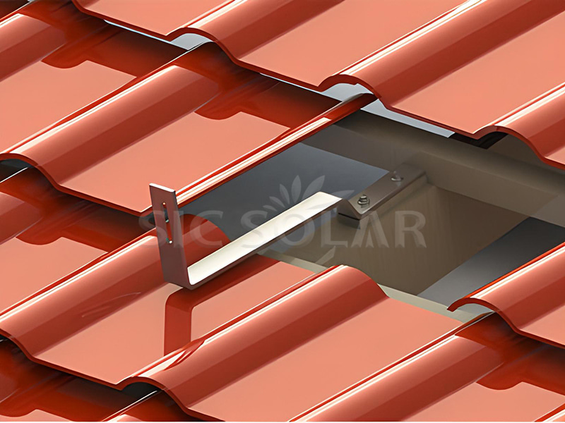 Tile roof hook for slate roof