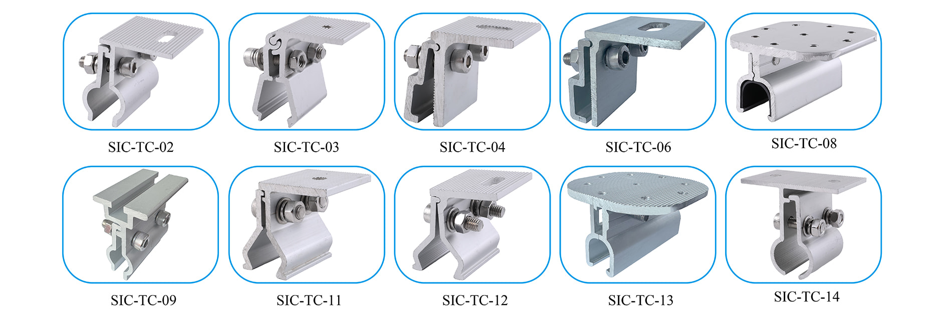 Components of roof clamp