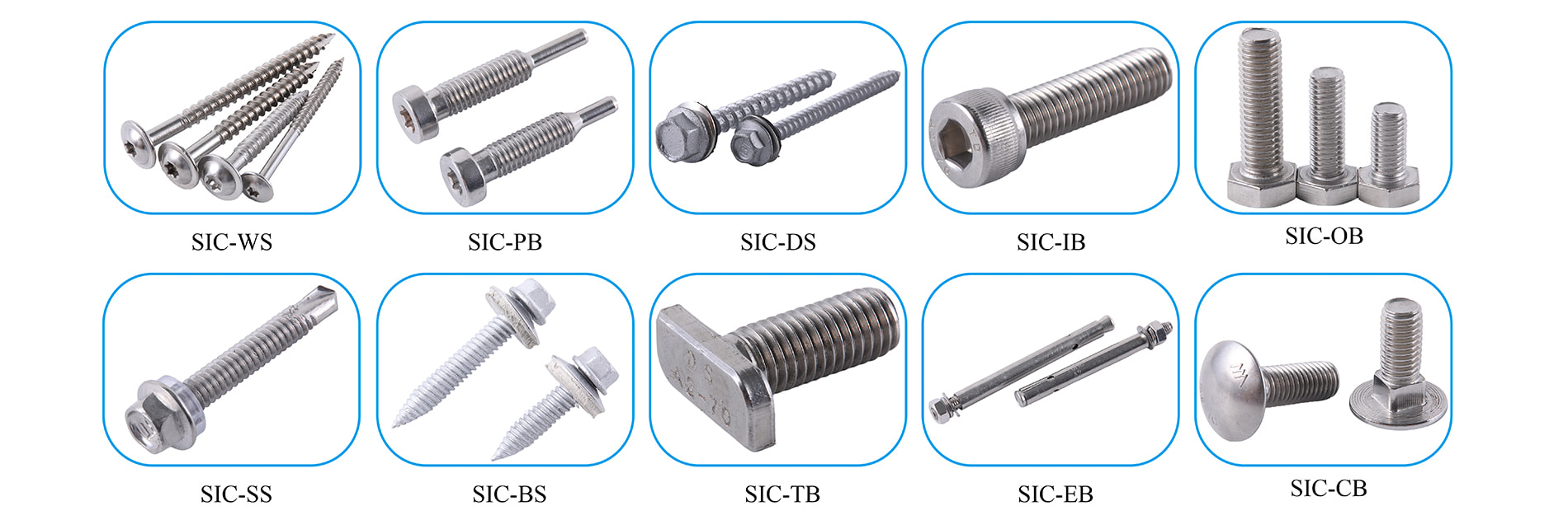 Stainless steel screw