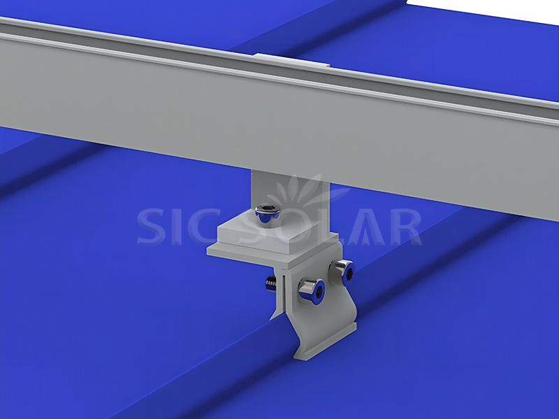 solar metal roof mount bracket clamps