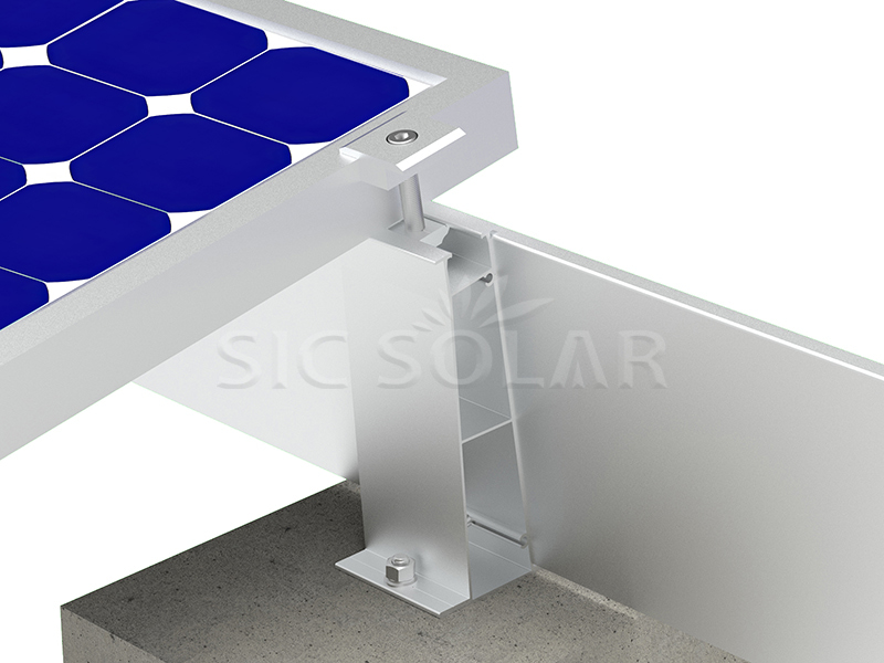 Flat Roof Mounting System For Solar Panels