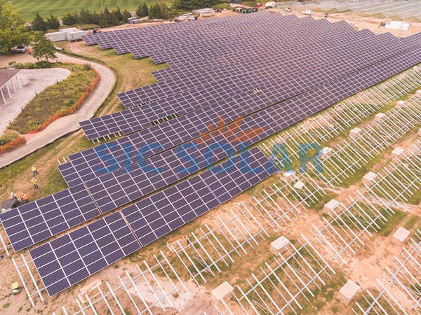 7MW solar pv ground mounting systems in Poland
