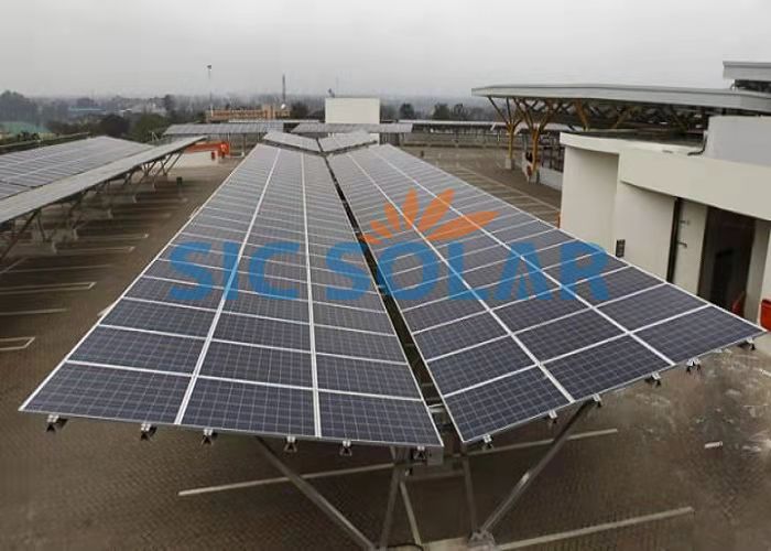 PV carport racking system
