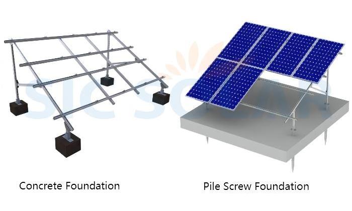 Solar galvanized steel c channel bracket