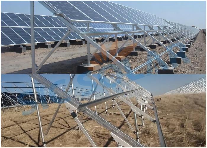 Solar ground mounting system