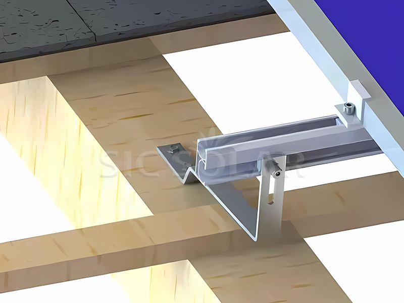 Solar Panel Roof Mounting Rail