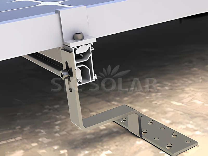 Solar roof hook