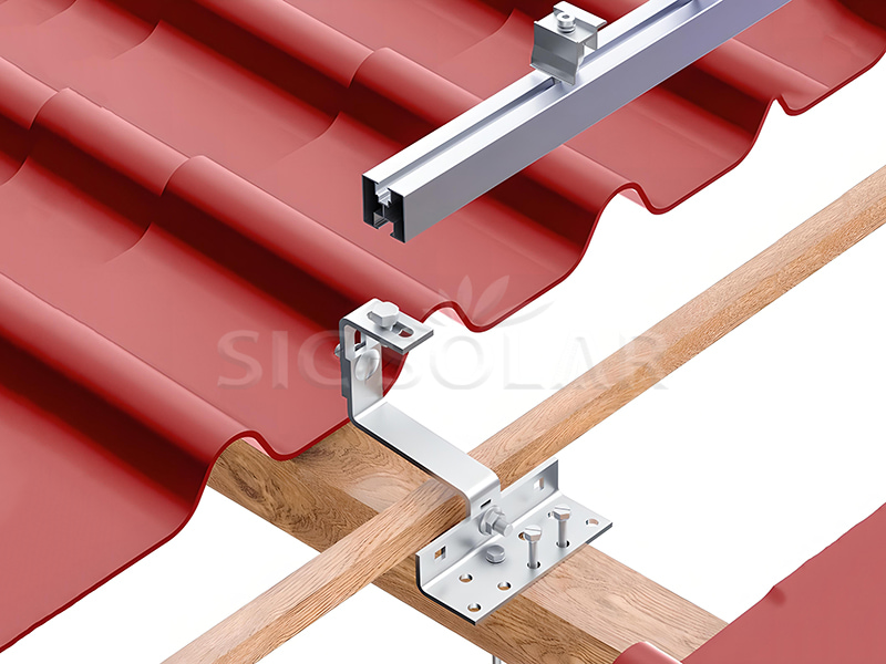 Solar roof component