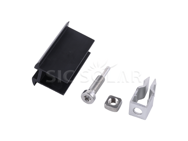 Solar panel installation fixing clamp