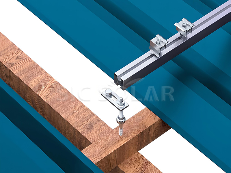 Solar roof component