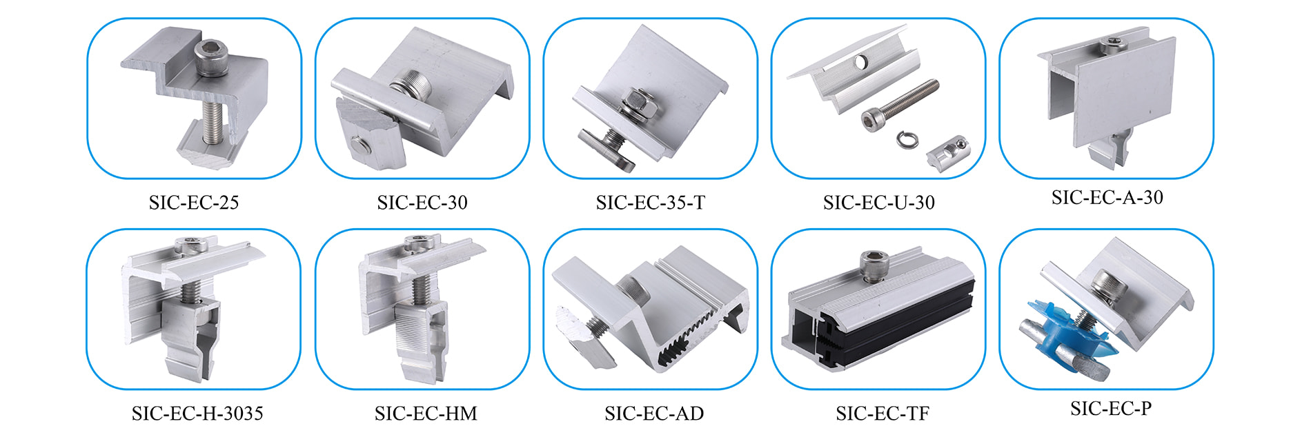 Solar mounting components