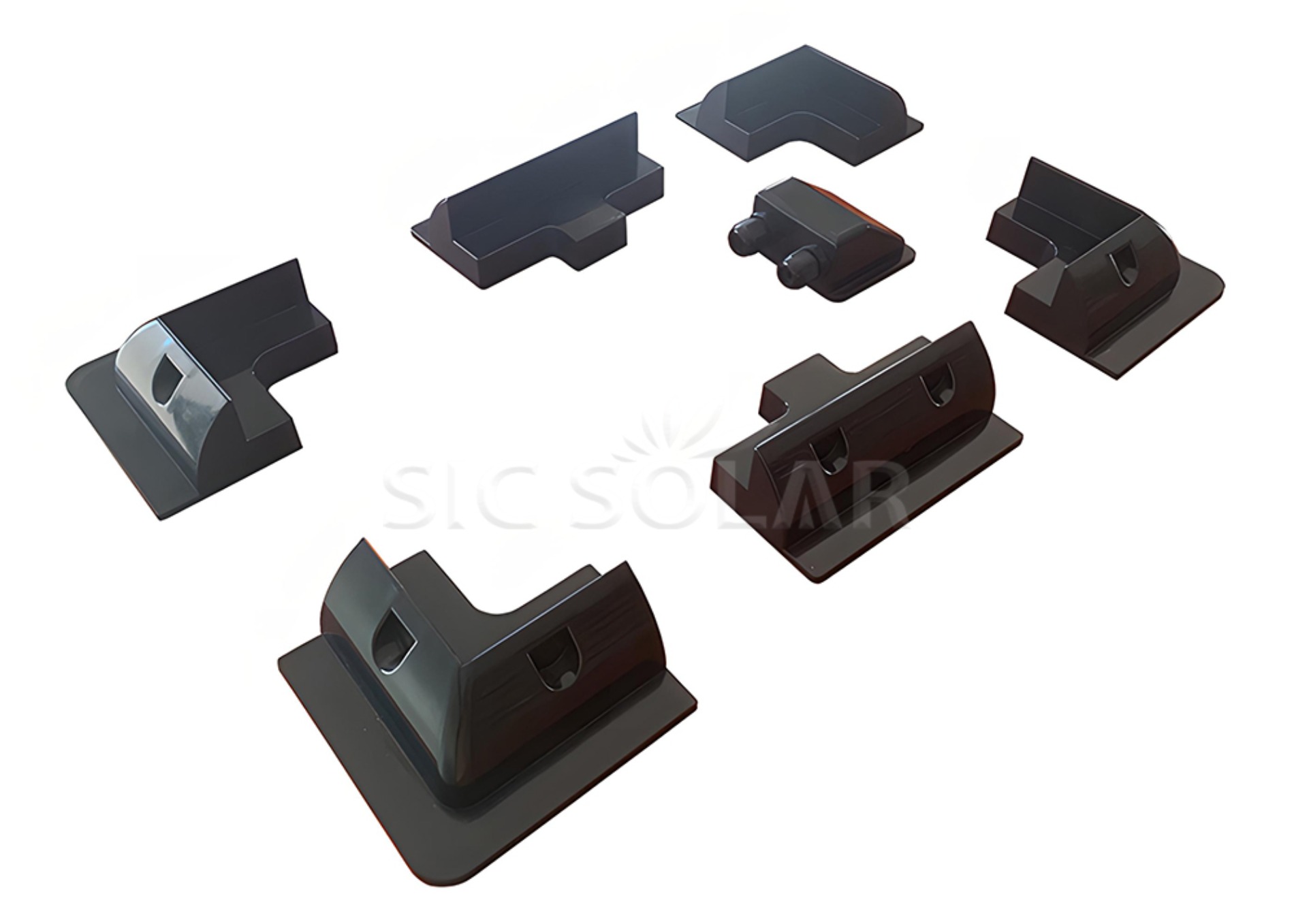 Solar panel Abs corner bracket