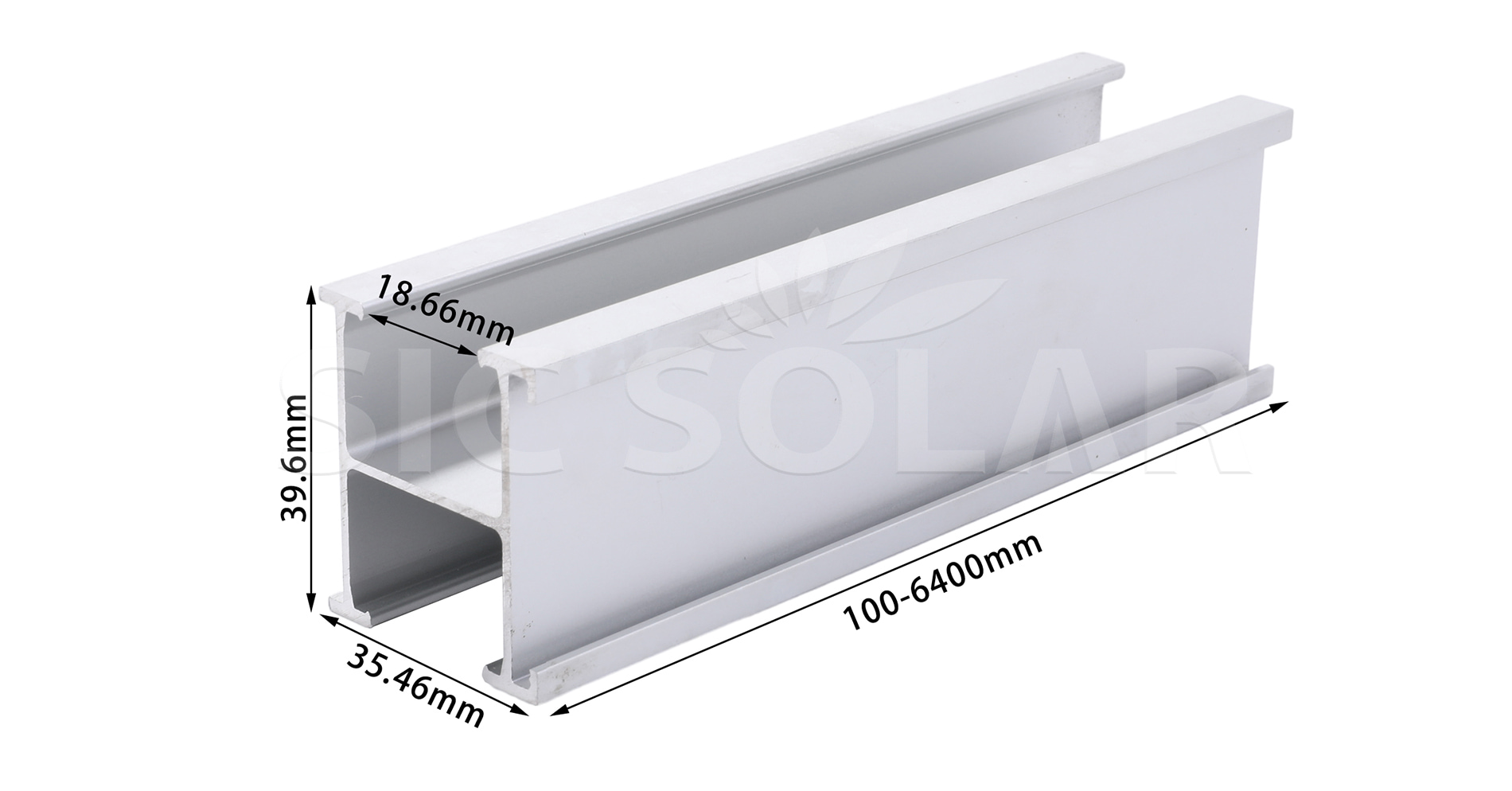 Solar Panel Roof Mounting Rail