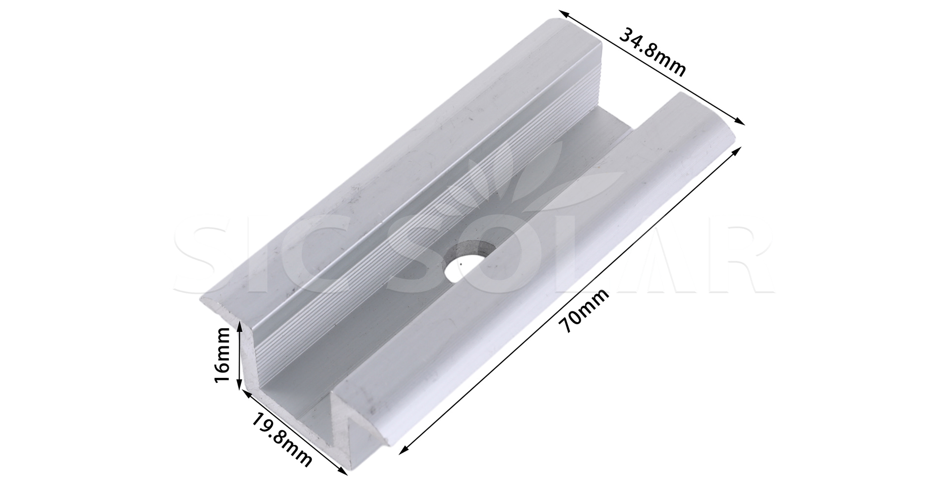 Mid Clamp For Solar Panels