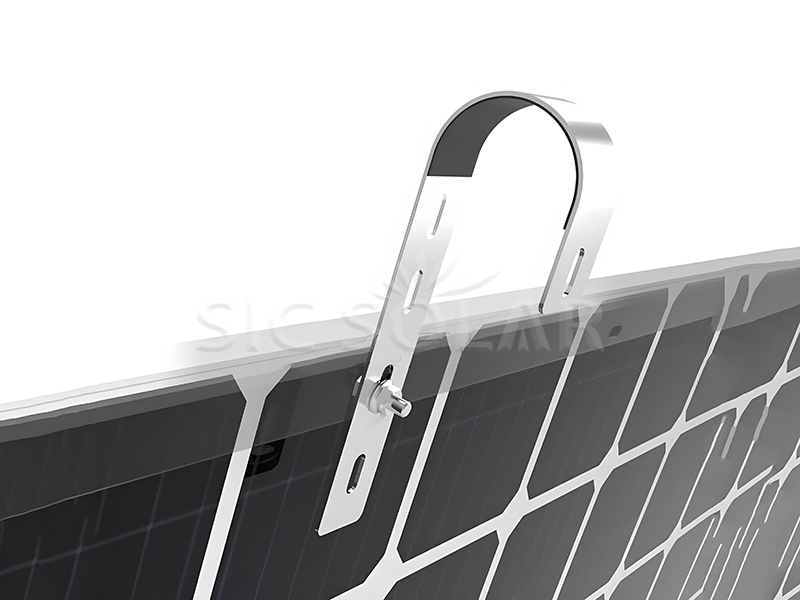 Solar balcony hook