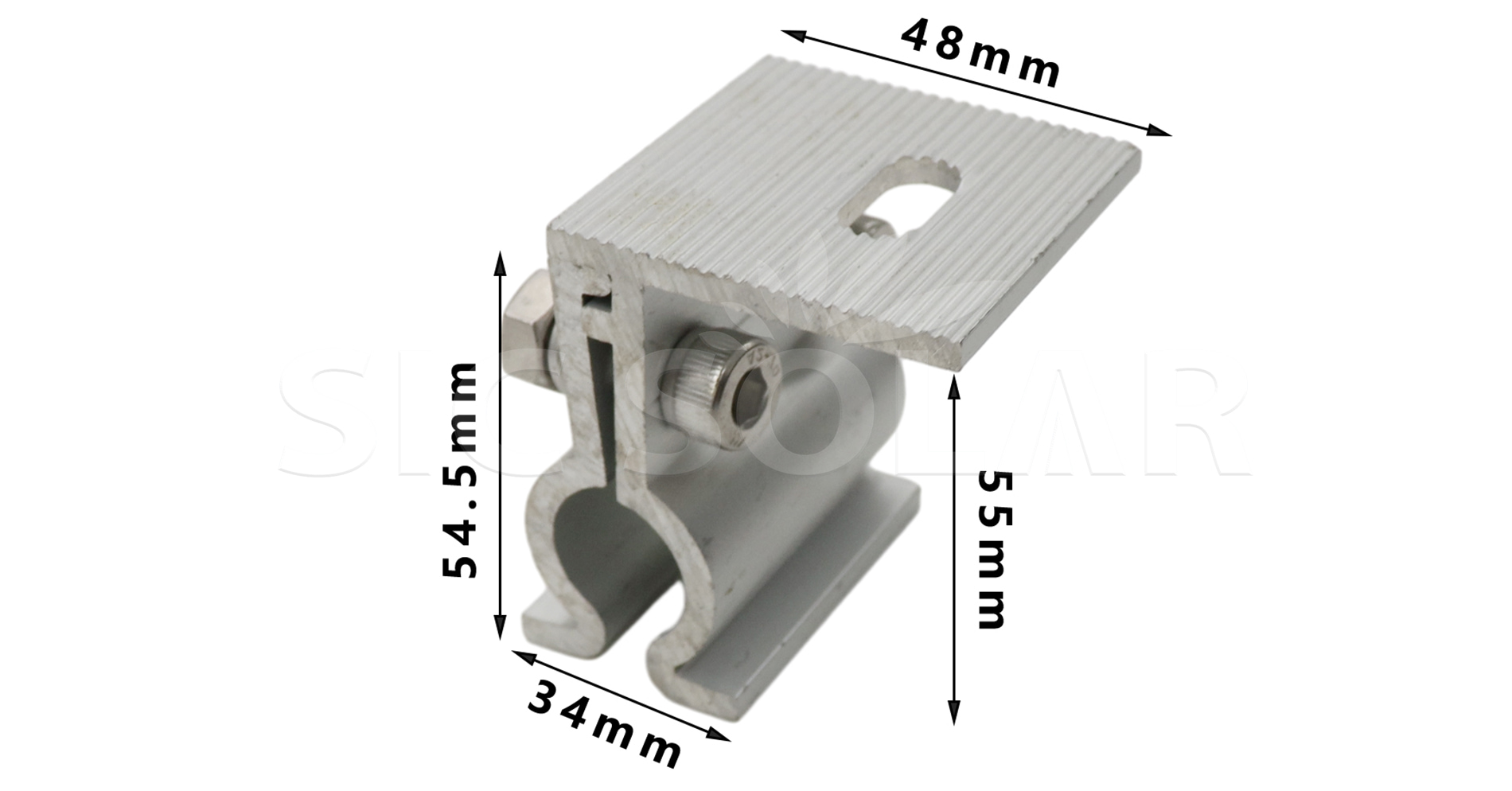 Solar Clamp Size