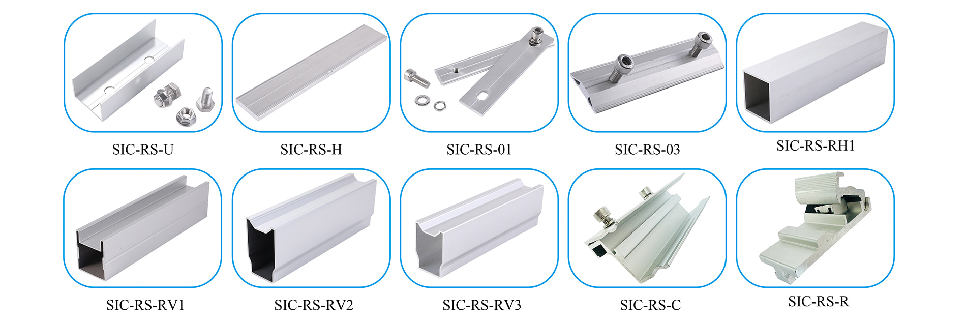 Solar Rail Connector For Aluminum Rail