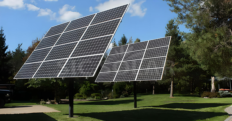 Pole Mounted Solar Panel