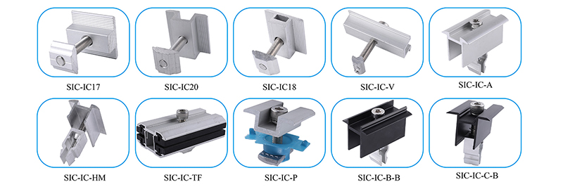 Solar Panel Mid Clamps