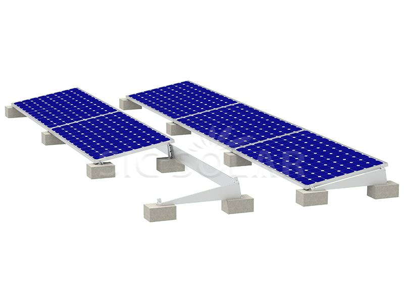 Flat Roof Solar Structures