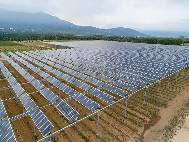 Agricultural Solar Panel System