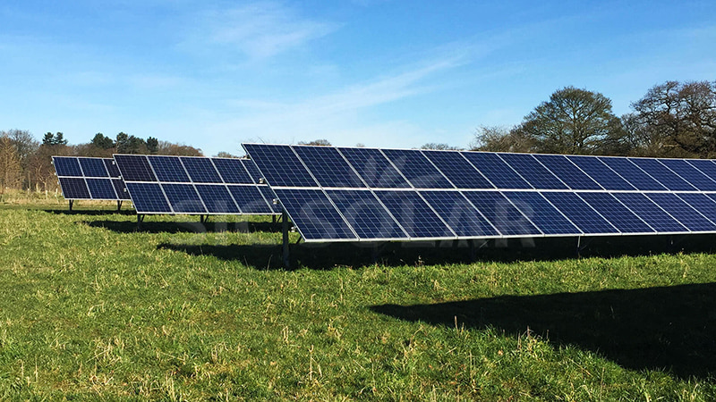 ground mount solar racking systems