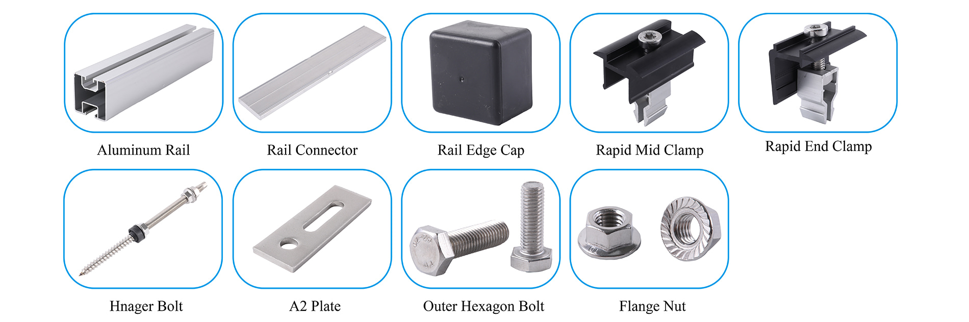 Solar Mounting Hanger Bolt
