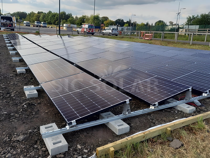 Ballasted Solar Ground Mount