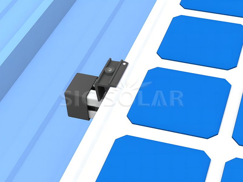 Aluminum Solar Roof Bracket Component Rapid Rail