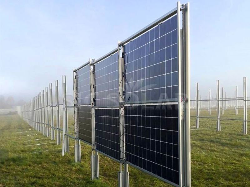 vertical solar system