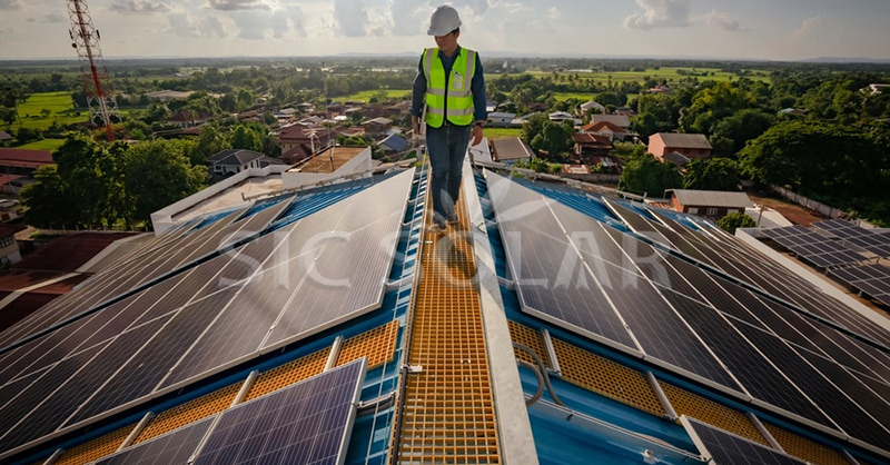 frp solar walkway