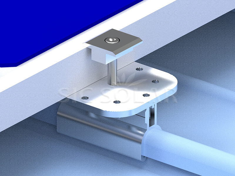 metal roof solar mounting rack metal roof solar mounting rack