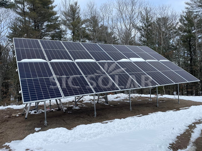 ground mounted solar system