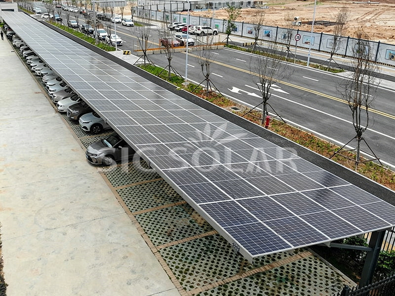 solar carport pv mounting