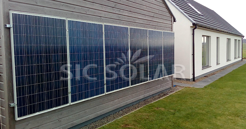 wall mounted solar