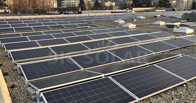 mounting solar panels on a flat roof mounting solar panels on a flat roof