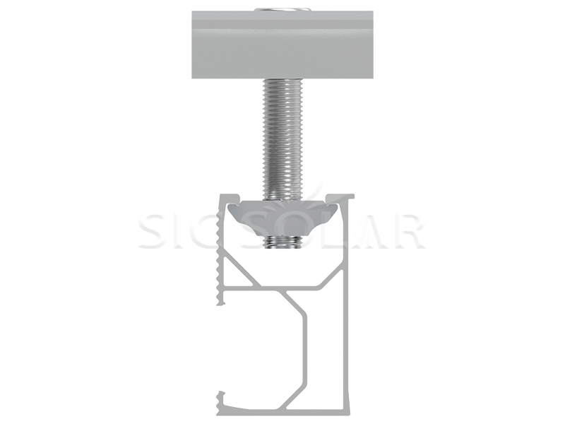 Solar Panel Roof Mounting Rail Solar Panel Roof Mounting Rail