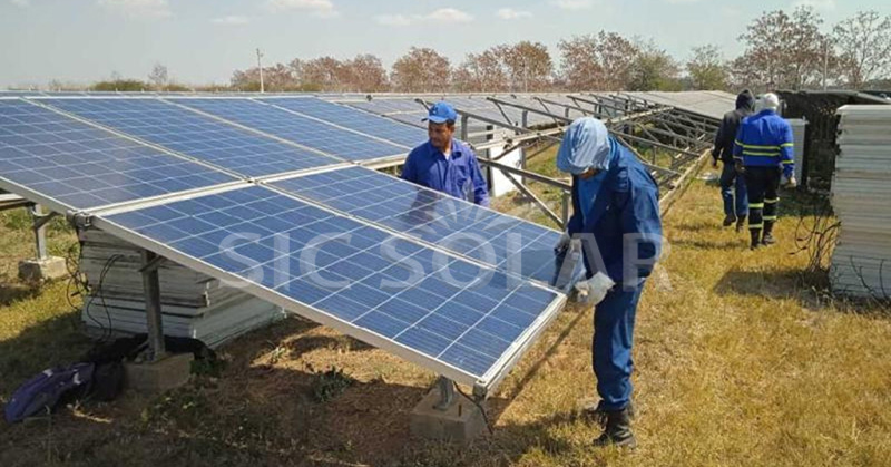 ground mounted solar system ground mounted solar system