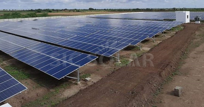 ground mounted solar system