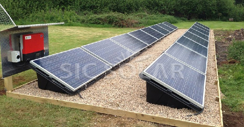 ballasted ground mount solar ballasted ground mount solar