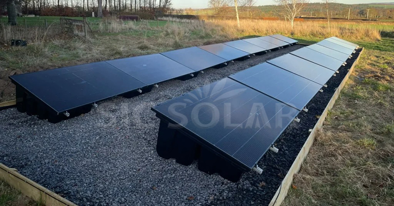 solar ballasted racking solar ballasted racking