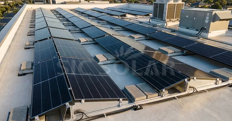 flat roof solar mount flat roof solar mount