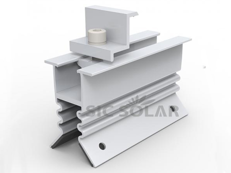 Solarstack Module Clamp China Clamps for PV Module on Metal Roof for Solar System manufacturer ...