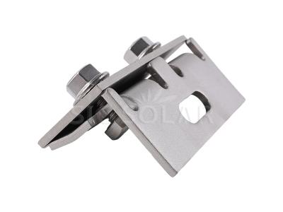 Standing seam roof clamps