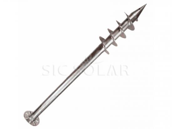 Solar ground screw