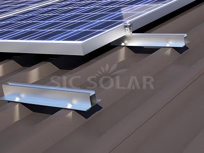 Solar short rail mounting system