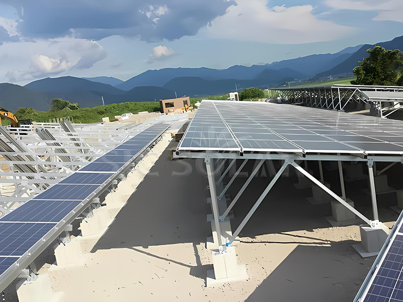 China Aluminum Ground Solar Mount Structure manufacturer | sic-solar.com