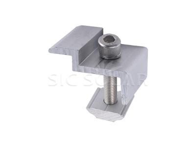 Solar aluminium end rail clamps