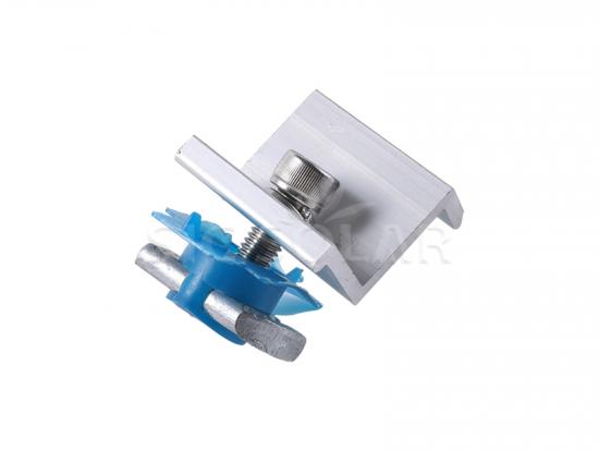 Solar Aluminum Solar End Clamp